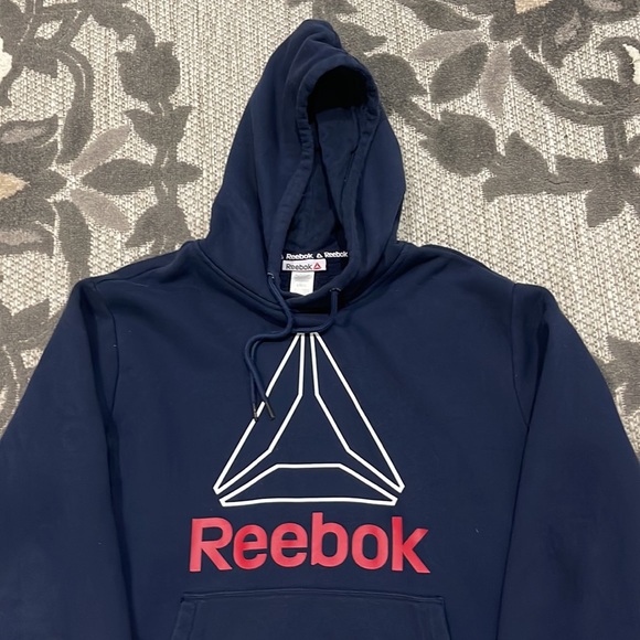 Reebok Men's Active Delta Fleece Hoodie - Picture 4 of 4